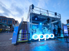 El OPPO Reno14 5G iluminó la noche de Halloween bogotana